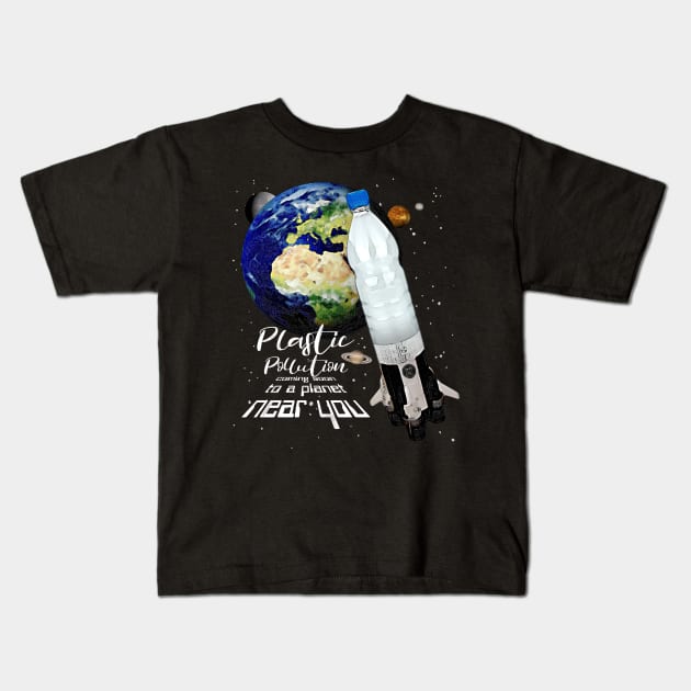 Funny Climate Change Kids T-Shirt by norules